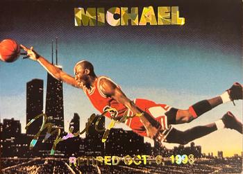 1993-94 Arena Sports Michael Jordan (Unlicensed) #NNO Michael Jordan Front