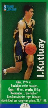 1999 Krepšinio Veidai #25 Ibrahim Kutluay Front
