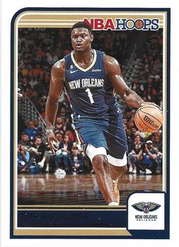 2023-24 Hoops #15 Zion Williamson Front