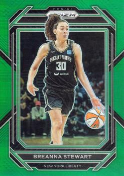 2023 Panini Prizm WNBA - Green #17 Breanna Stewart Front