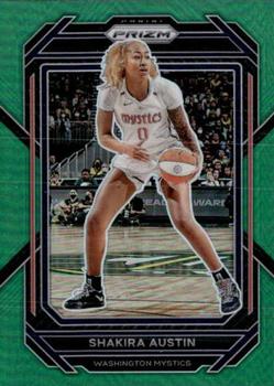2023 Panini Prizm WNBA - Green #70 Shakira Austin Front