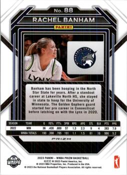 2023 Panini Prizm WNBA - Hyper #88 Rachel Banham Back