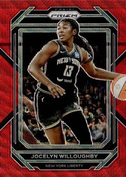 2023 Panini Prizm WNBA - Ruby Wave #49 Jocelyn Willoughby Front