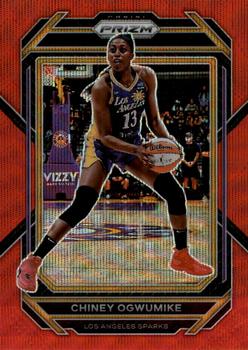 2023 Panini Prizm WNBA - Ruby Wave #127 Chiney Ogwumike Front