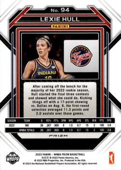 2023 Panini Prizm WNBA - Silver #94 Lexie Hull Back