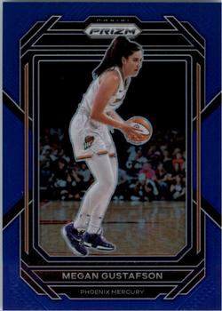 2023 Panini Prizm WNBA - Blue #46 Megan Gustafson Front
