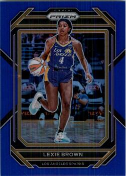 2023 Panini Prizm WNBA - Blue #84 Lexie Brown Front