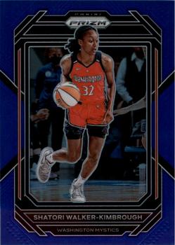 2023 Panini Prizm WNBA - Blue #90 Shatori Walker-Kimbrough Front