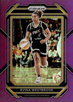 2023 Panini Prizm WNBA - Purple #51 Evina Westbrook Front