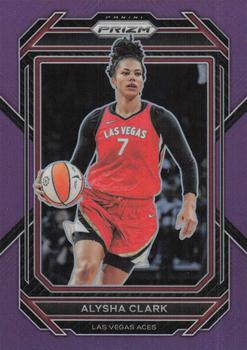 2023 Panini Prizm WNBA - Purple #55 Alysha Clark Front