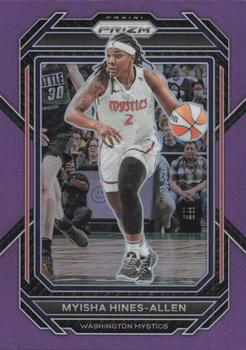 2023 Panini Prizm WNBA - Purple #86 Myisha Hines-Allen Front