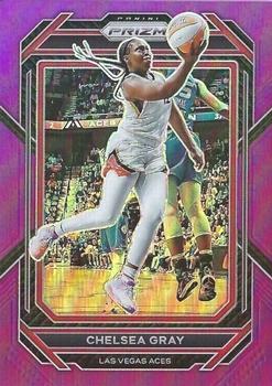 2023 Panini Prizm WNBA - Purple #87 Chelsea Gray Front