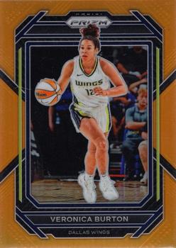 2023 Panini Prizm WNBA - Orange #112 Veronica Burton Front