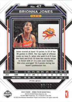 2023 Panini Prizm WNBA - Premium Box Set Prizms #47 Brionna Jones Back