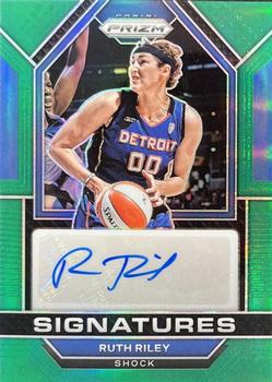 2023 Panini Prizm WNBA - Signatures Green #SG-RRL Ruth Riley Front