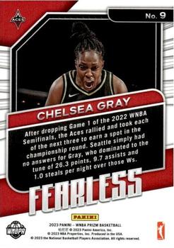 2023 Panini Prizm WNBA - Fearless #9 Chelsea Gray Back