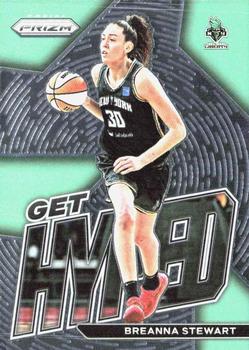 2023 Panini Prizm WNBA - Get Hyped #11 Breanna Stewart Front