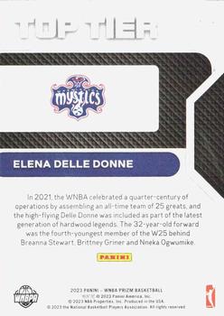 2023 Panini Prizm WNBA - Top Tier #2 Elena Delle Donne Back