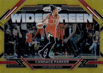 2023 Panini Prizm WNBA - Widescreen Gold #4 Candace Parker Front
