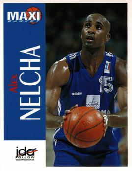 1994-95 Maxi Basket Magazine Stickers #NNO Alex Nelcha Front