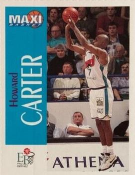 1994-95 Maxi Basket Magazine Stickers #NNO Howard Carter Front