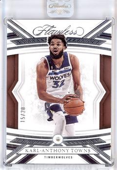 2022-23 Panini Flawless #56 Karl-Anthony Towns Front