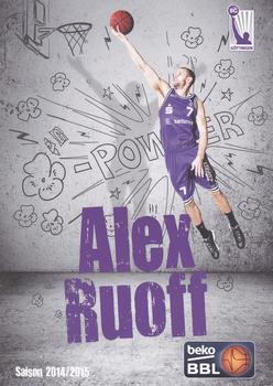 2014-15 BBL BG Gottingen Violets #NNO Alex Ruoff Front