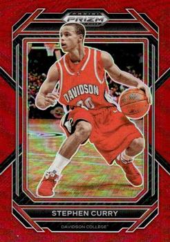 2023 Panini Prizm Draft Picks - Red #53 Stephen Curry Front