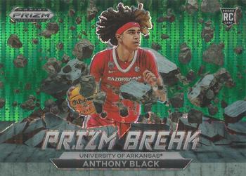 2023 Panini Prizm Draft Picks - Prizm Break Green Pulsar #9 Anthony Black Front