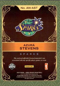 2023 Panini Origins WNBA - Art Nouveau Memorabilia #AN-AST Azura Stevens Back