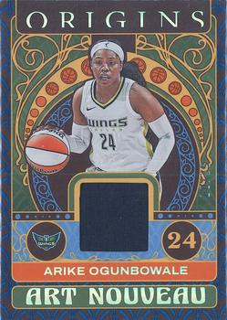 2023 Panini Origins WNBA - Art Nouveau Memorabilia Blue #AN-ARK Arike Ogunbowale Front