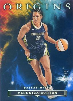 2023 Panini Origins WNBA - Blue #19 Veronica Burton Front