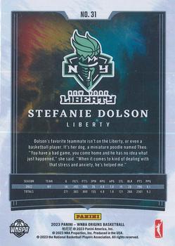 2023 Panini Origins WNBA - Red #31 Stefanie Dolson Back