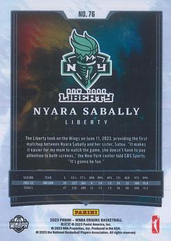 2023 Panini Origins WNBA - Red #76 Nyara Sabally Back