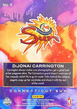2023 Panini Origins WNBA - Drip #9 DiJonai Carrington Back