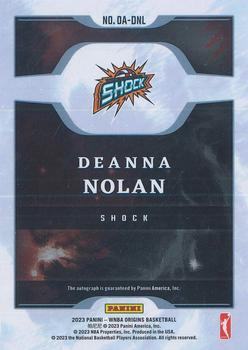 2023 Panini Origins WNBA - Origins Autographs #OA-DNL Deanna Nolan Back