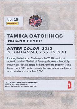 2023 Panini Origins WNBA - Water Color #19 Tamika Catchings Back