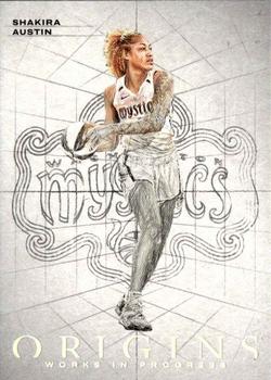 2023 Panini Origins WNBA - Works in Progress #11 Shakira Austin Front