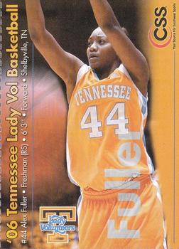 2005-06 Tennessee Lady Volunteers #NNO Alex Fuller Front