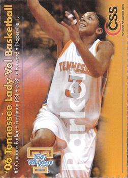2005-06 Tennessee Lady Volunteers #NNO Candace Parker Front