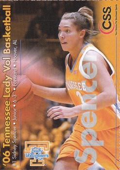2005-06 Tennessee Lady Volunteers #NNO Sidney Spencer Front