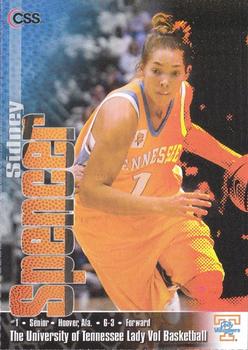 2006-07 Tennessee Lady Volunteers #NNO Sidney Spencer Front