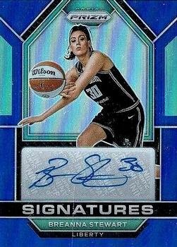 2023 Panini Prizm WNBA - Signatures Blue #SG-BSW Breanna Stewart Front