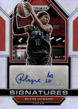 2023 Panini Prizm WNBA - Signatures Silver #SG-RHW Rhyne Howard Front