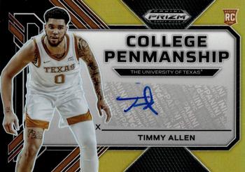 2023 Panini Prizm Draft Picks - College Penmanship Black Gold #CP-TAL Timmy Allen Front