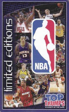 2007 Top Trumps Limited Editions NBA #NNO Title Card Front