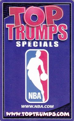 2007 Top Trumps Limited Editions NBA #NNO Baron Davis Back
