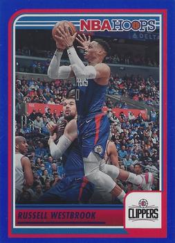 2023-24 Hoops - Blue #129 Russell Westbrook Front