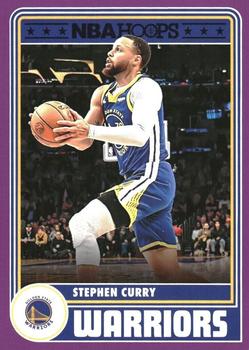 2023-24 Hoops - Purple #292 Stephen Curry Front