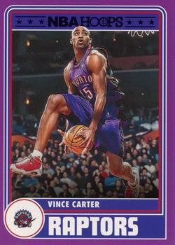 2023-24 Hoops - Purple #294 Vince Carter Front